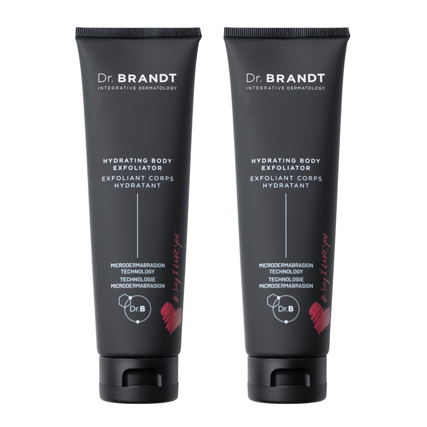 Dr. Brandt Microdermabrasion Hydrating Body Exfoliator – Renew Rough, Dry Skin (4.2 oz, Pack of 2)
