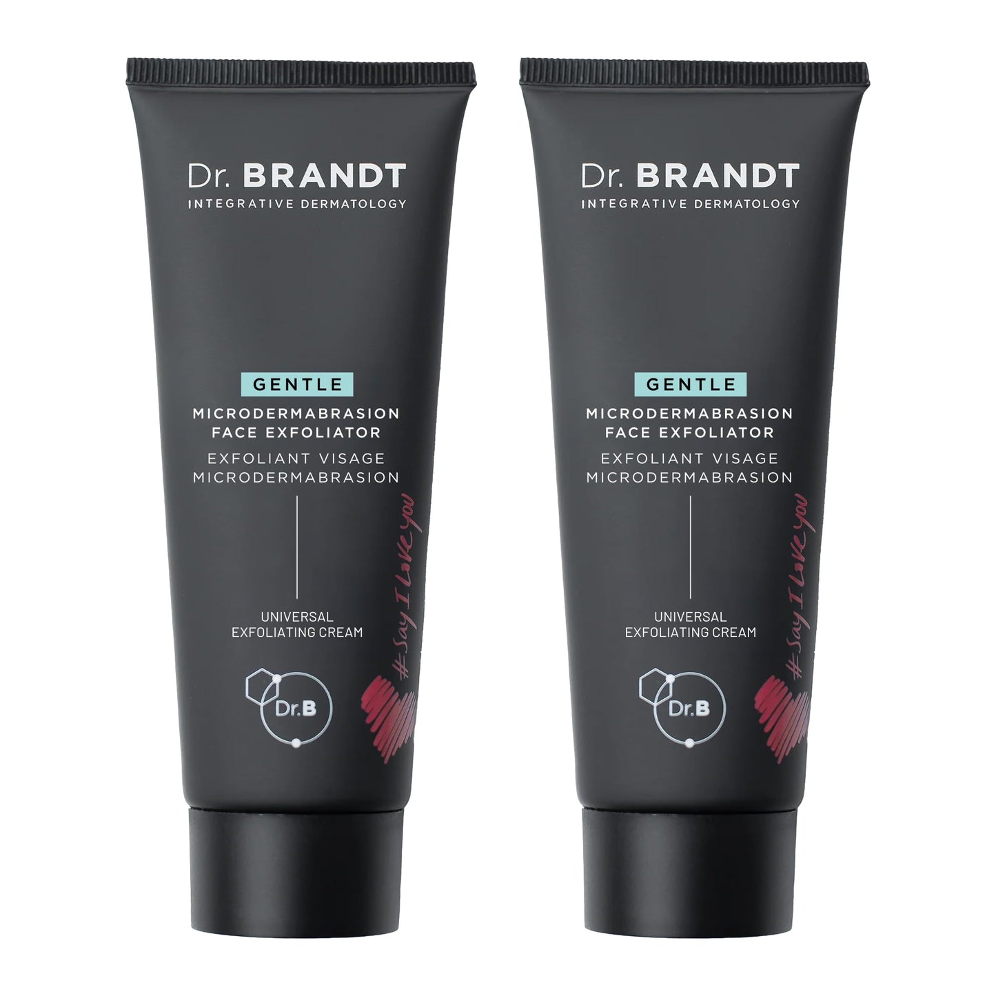 Dr. Brandt Microdermabrasion Renewing Face Exfoliator – 2-Pack, Smooth Texture