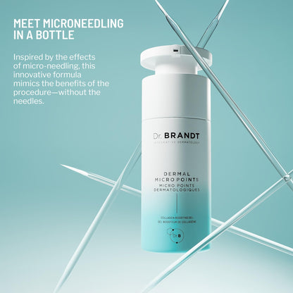 Dr. Brandt Needles No More Dermal Micro Points – Intensive Skin-Lifting Gel for Texture & Fine Lines | 1.0 oz
