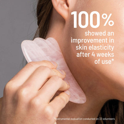 Dr Brandt Needles No More Neck Tightening Cream Lifts and Firms with Rose Quartz Gua Sha Tool 1.7 oz Pack of 2