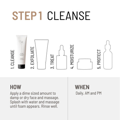 Dr. Brandt Dr. B Lab Oil-To-Foam Cleanser – Hydrating Double-Cleansing, 4.2 fl oz (Pack of 2)