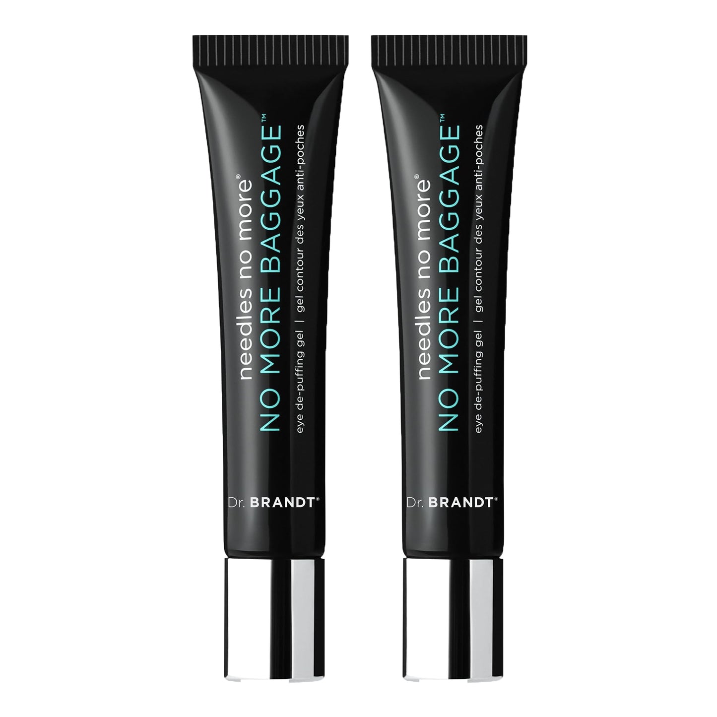 Dr. Brandt Needles No More Baggage – 0.5 oz x2 Eye Gel Minimizes Puffiness & Dark Circles