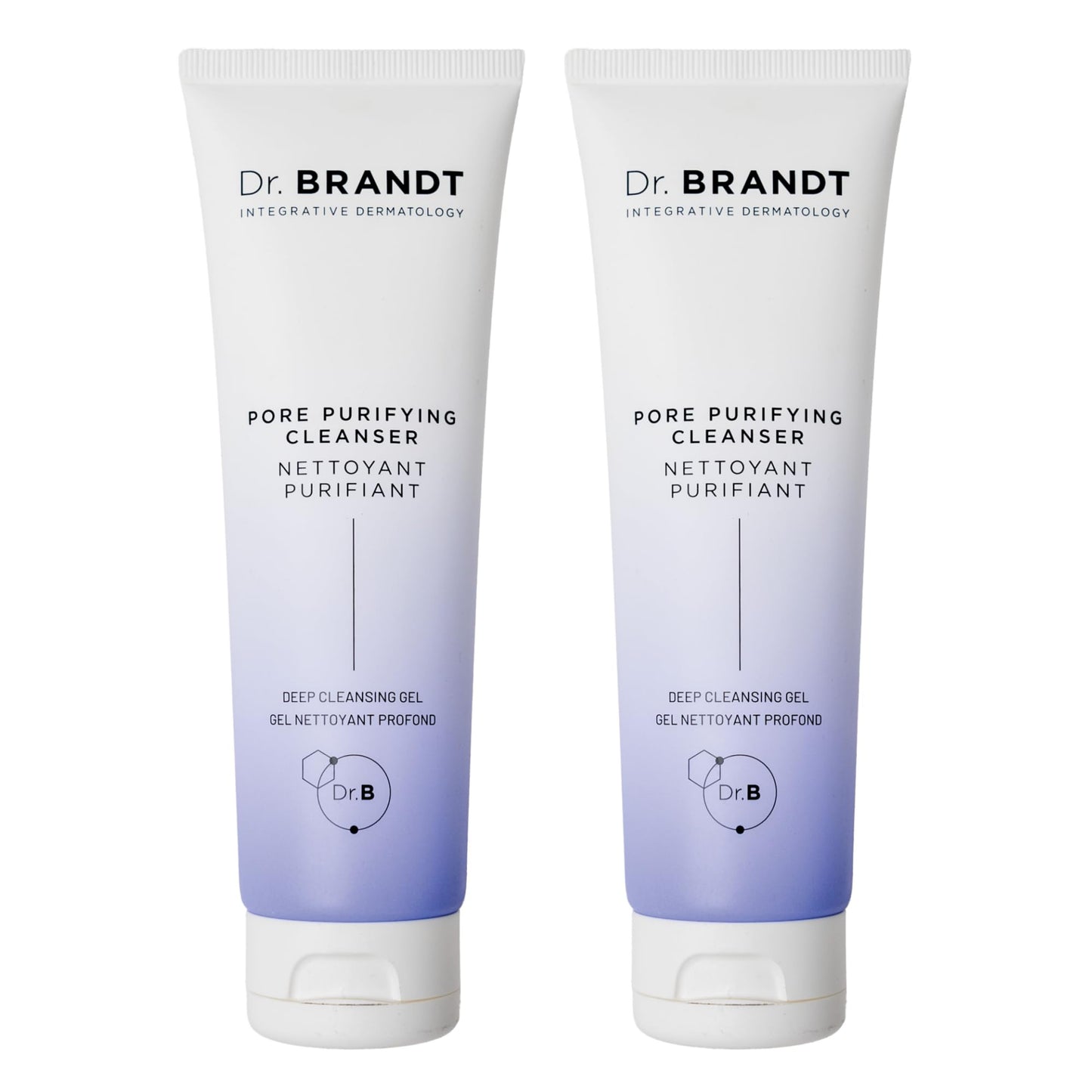 Dr. Brandt Pores No More Pore Purifying Cleanser – Non-Drying Gel, Pack of 2 (3.5 fl oz Each)