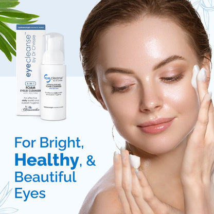 Dr Chrissie All-in-One Eyelid & Eyelash Cleanser for Extensions – EyeCleanse, 50 ml