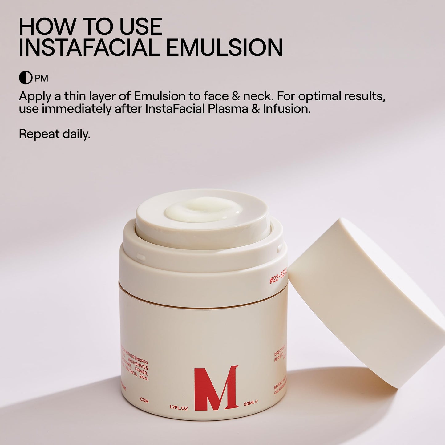 Dr. Diamond's Metacine InstaFacial Emulsion Night Cream | Retinoid & Growth Factor Complex