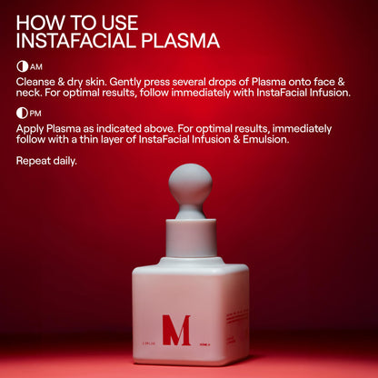 Dr. Diamond's Metacine InstaFacial Plasma Growth Factor Serum – PRP-Inspired, HA & Peptides, 1 oz