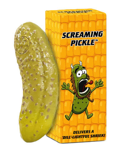 DR DINGUS Screaming Pickle – Original Goat Scream Toy for Pranks & Fun