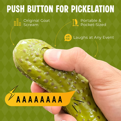 DR DINGUS Screaming Pickle – Original Goat Scream Toy for Pranks & Fun