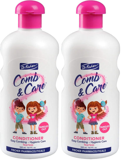 Dr. Fischer Tear Free Conditioner for Kids and Babies – Gentle Detangling, Pack of 2