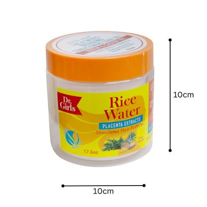 Dr. Girls Braiding Edge Gel – 48-Hour Mega Hold, Pineapple