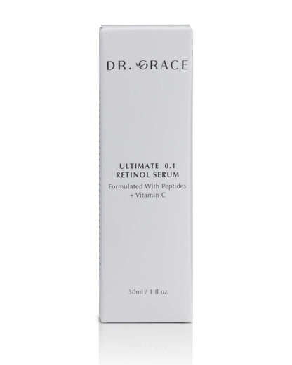 Dr. Grace Ultimate 0.1 Retinol Serum – Gentle Nightly Treatment with Encapsulated Retinol & Vitamin C
