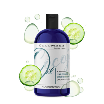 Dr Joe Lab Cucumber Seed Oil – Pure Cold-Pressed Virgin Carrier Oil, 16 oz