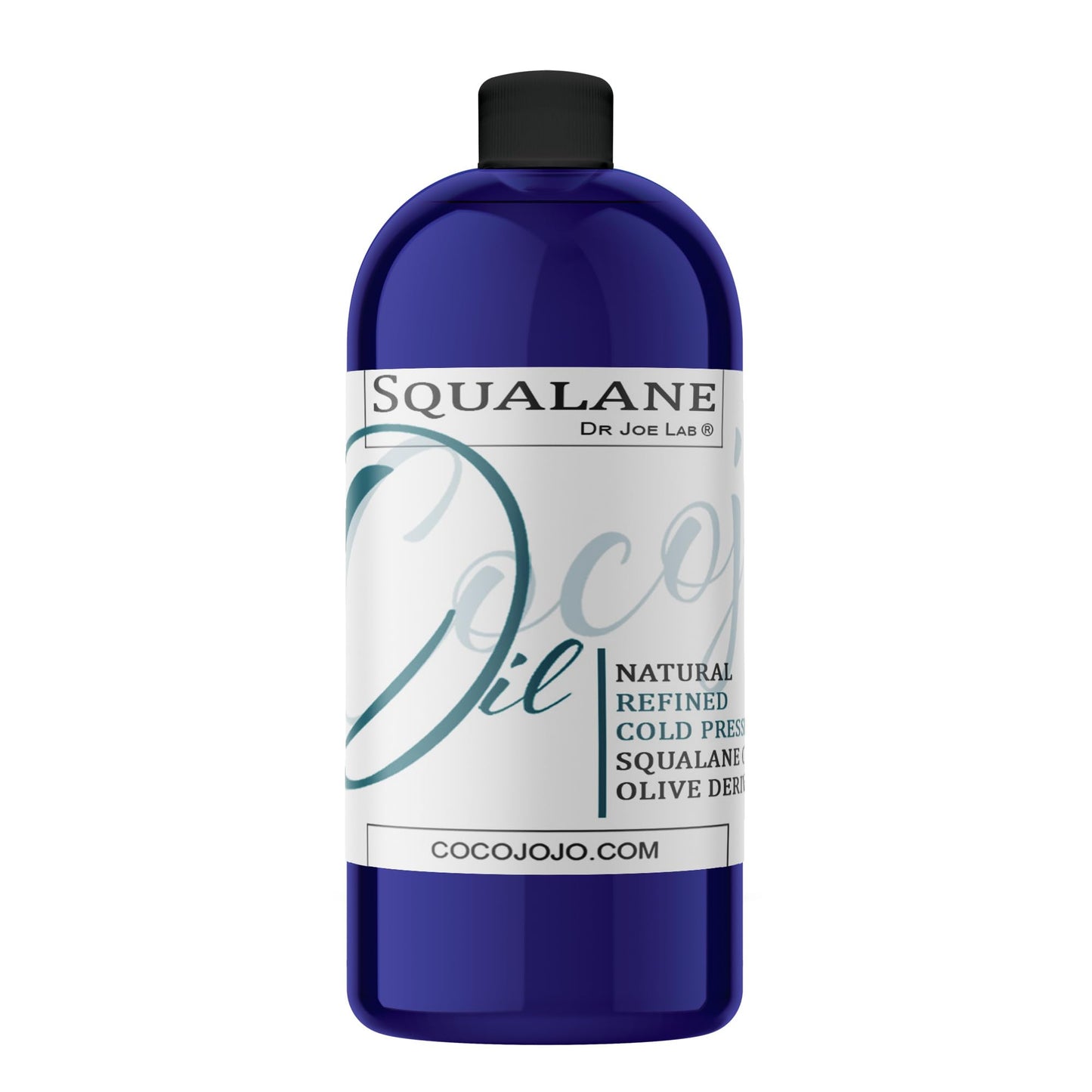 Dr Joe Lab Squalane Oil for Face - Organic Cold-Pressed Olive-Derived Squalane, 32 oz