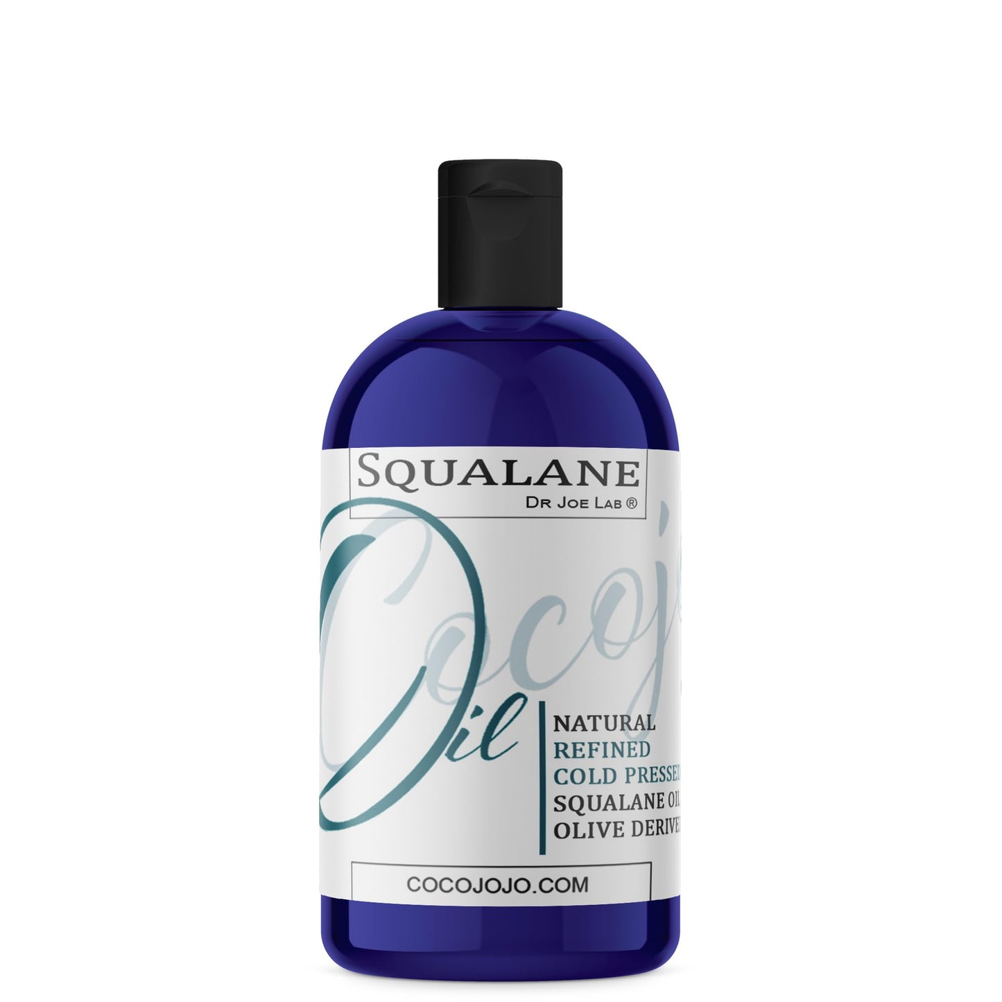 Dr Joe Lab Squalane Oil – Pure Plant-Derived Olive Squalane, Vegan, Cold-Pressed, 16 oz