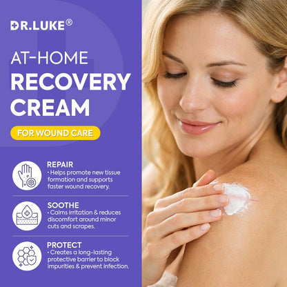 Dr. Luke Manuka Honey Wound Gel – Medihoney Wound Care for Minor Wounds, Allantoin 0.5% & Vitamin E, 2.82 oz