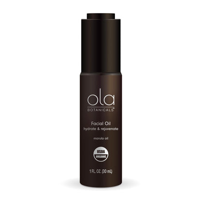 Dr. Mercola Ola Botanicals Facial Oil – Marula Oil, Hydrating & Rejuvenating, 1 Fl Oz, USDA Organic, Cruelty Free