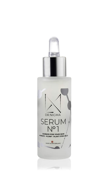 Dr. Nigma Serum No 1 – Hydrating Face Serum with Plant Stem Cells (1.0 Fl Oz)