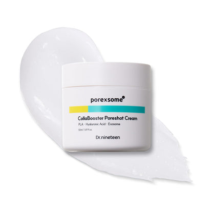 Dr.nineteen CollaBooster Poreshot Cream – Pore Tightening & Firming (PLA + HA + Ceramides)