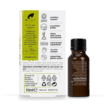 Dr. Organic Organic Doctor Tea Tree Nail Solution – 0.34 fl oz