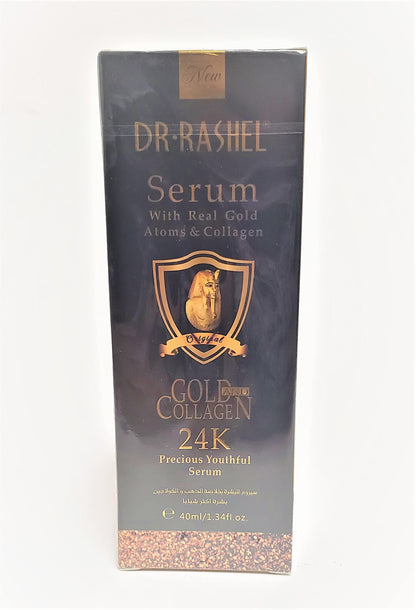 Dr Rashel 24K Gold Atoms & Collagen Youthful Face Serum | Hydration & Radiance