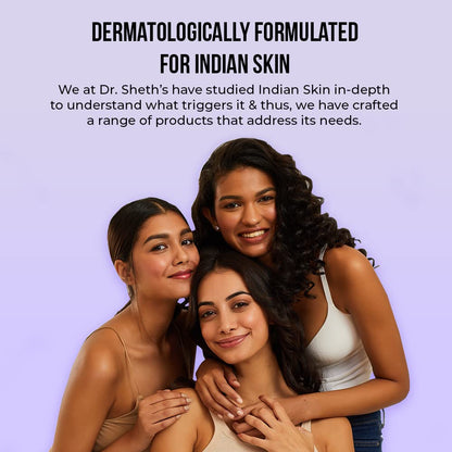 Dr. Sheth's Oil-Free Moisturizer with Haldi & Hyaluronic Acid | Lightweight, Non-Greasy Hydration | 1.76 Oz