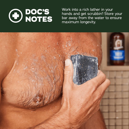 Dr. Squatch Natural Men’s Bar Soap – Cold Process 3-Pack (Coconut Castaway, Fresh Falls, Cool Fresh Aloe)