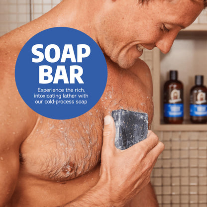 Dr. Squatch Fresh Falls Natural Men’s Bar Soap — Cold Process, 3-Pack Gift