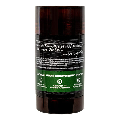 Dr. Squatch Natural Deodorant for Men - Aluminum-Free Pine Tar 2.65 oz