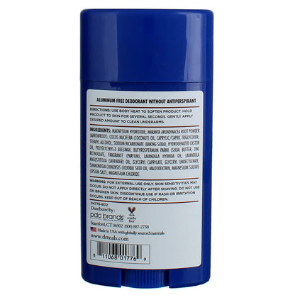 Dr Teal's Aluminum Free Deodorant – Coconut Oil | 2 x 2.65 oz | Vegan & Paraben & Phthalate Free