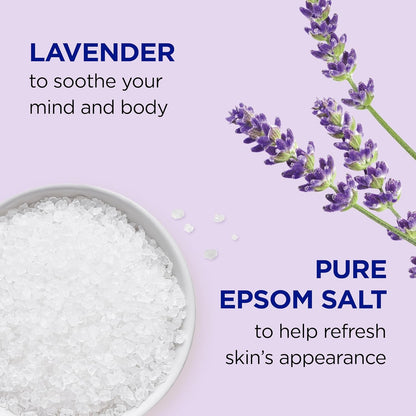 Dr Teal's Lavender Epsom Salt Soak & Foaming Bath Duo – Soothe & Sleep with Lavender