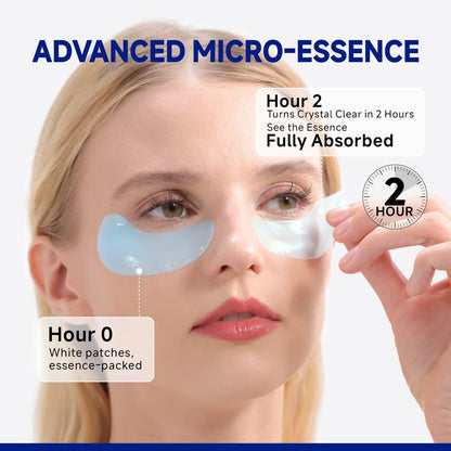 Dr Vincent Peptide Cooling Under Eye Patches — Soothing, Reduces Dark Circles & Puffiness, 60 Pairs