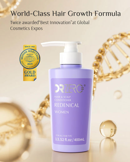 DR ZERO Redenical Hair Growth Conditioner for Women – 13.5 oz | Volumizing & Anti-Hair-Loss