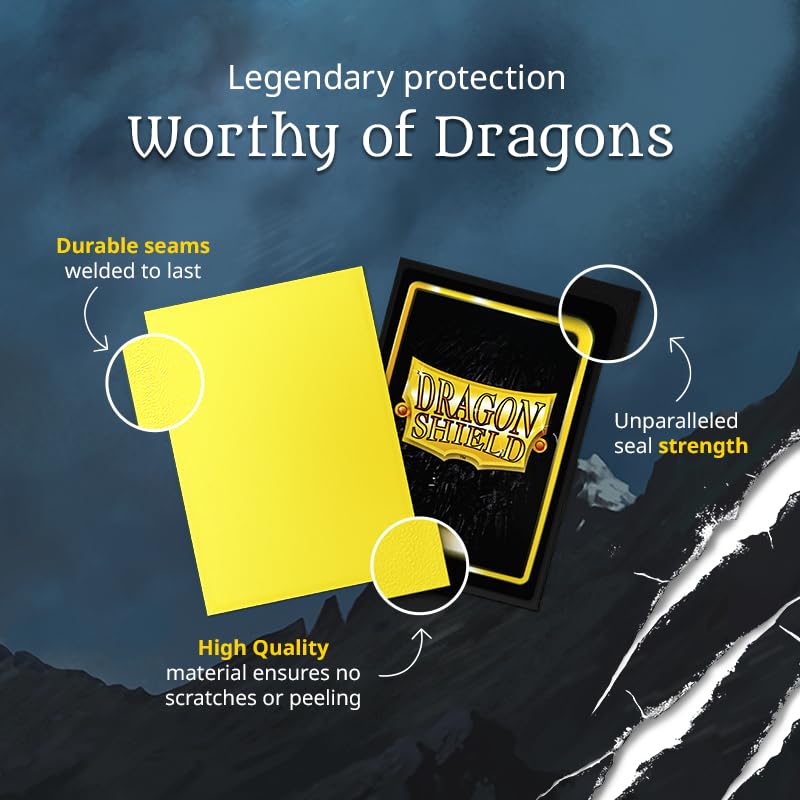 Dragon Shield Sleeves Classic Blue (100) – 63×88 mm, 120 μm, Archival Safe