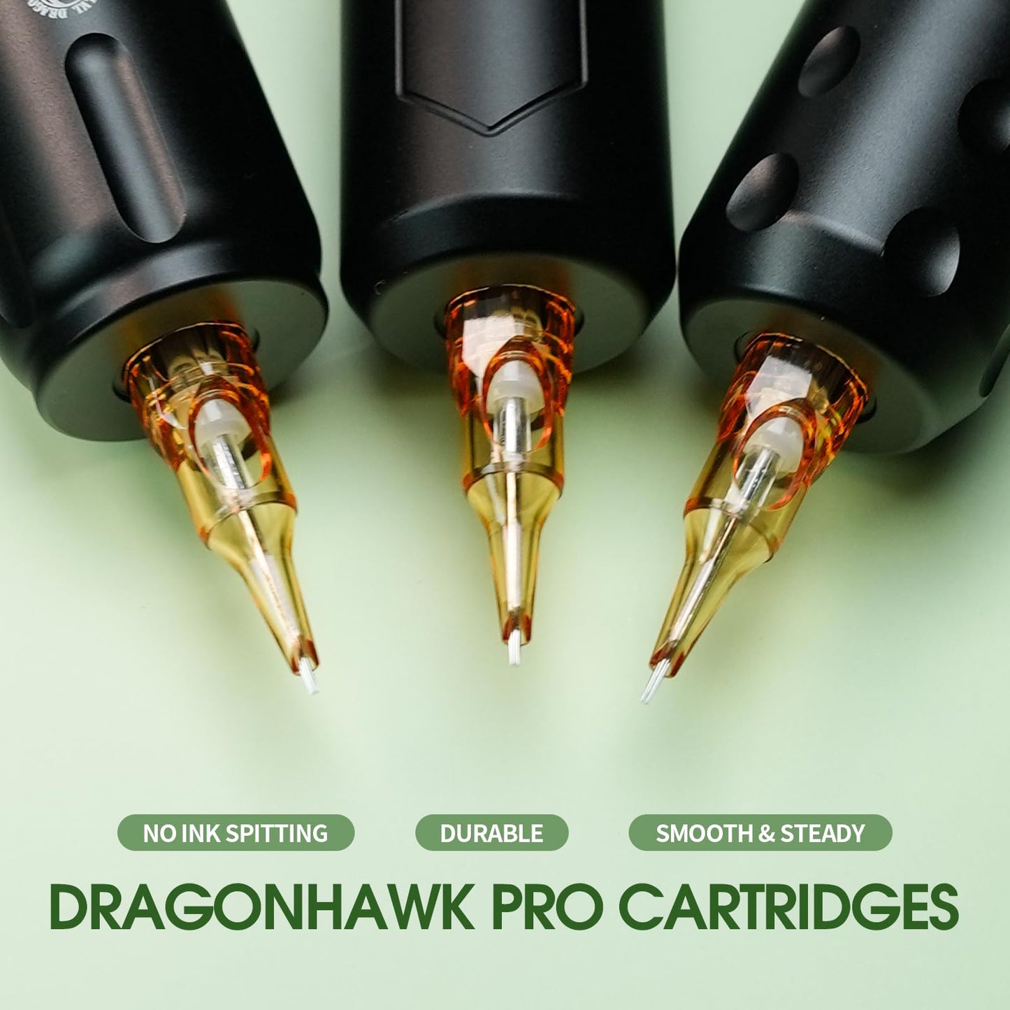Dragonhawk A1 Pro Tattoo Kit – Cordless Pro Pen, 2000mAh, Beginner Friendly