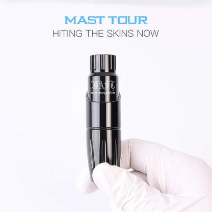 Dragonhawk Complete Rotary Tattoo Pen Kit Mast Tour – 20 Cartridges & Power Supply