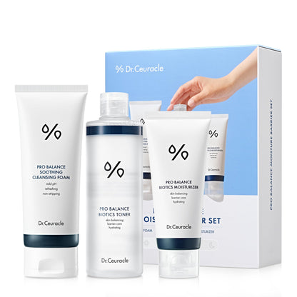 Dr.Ceuracle Pro Balance Moisture Barrier Set – pH-Balanced Korean Skincare Gift Set