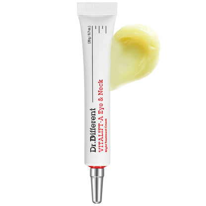 Dr.Different VITALIFT-A Eye & Neck Retinal 0.025% – Anti-Aging Eye Cream (0.7 oz)