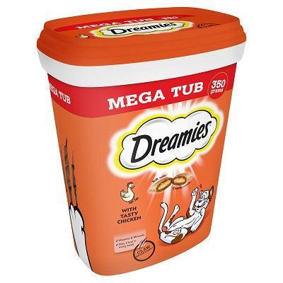 Dreamies Chicken Mega Tub 350g
