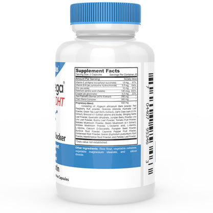 DrFormulas Original DHT Blocker Without Biotin | 45-Day Hair Health Supplement for Women & Men, 90 Vegetarian Capsules