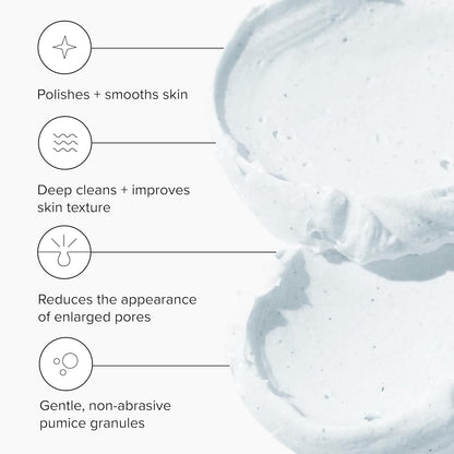 DRMTLGY Microdermabrasion Scrub & Mask – Gentle Exfoliator for Acne Scars, Blackheads & Pore Refinement | 2 oz