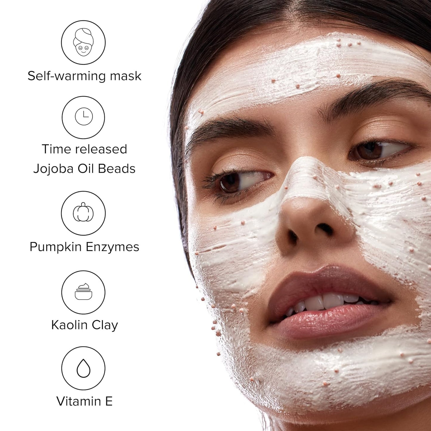 DRMTLGY Pumpkin Enzyme Mask with Jojoba Beads – Gentle Exfoliating Facial Mask, 5.5 oz, 2-Pack