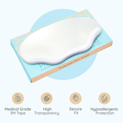 DROP OF DIVINITI Eyelash Shield Shower Visor – 200 Disposable Eye Shields for After-Procedure Showers
