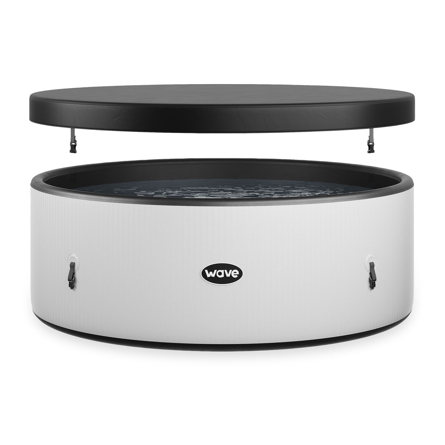 WaveSpa Ontario Round Drop Stitch Hot Tub | Herringbone