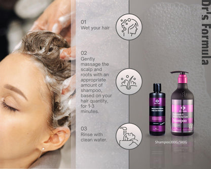 Dr's Formula Age Defying Shampoo – Revive Scalp Care, Gray Hair Reduction, Volume Boost (10.58 fl oz)