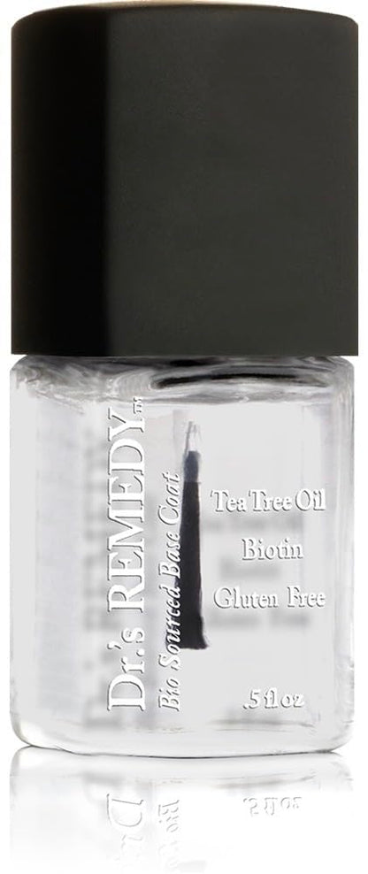 Dr.'s Remedy Clear Base Coat – Organic Nail Strengthener & Non-Toxic Care