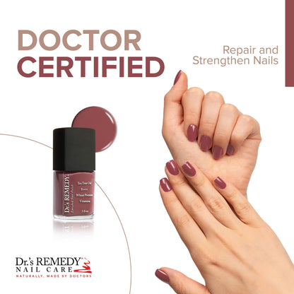 Dr.'s Remedy Enriched Nail Polish – MELLOW Mauve
