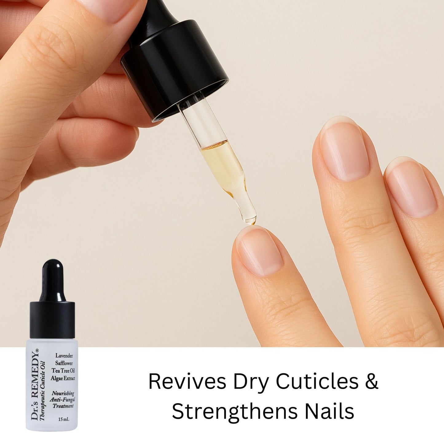 Dr.'s Remedy 3 Pack Nail Polish Treatment Kit - Nourishing New Beginnings Gift Set - Non-Toxic Organic All-Natural Enriched Nail Strengthener