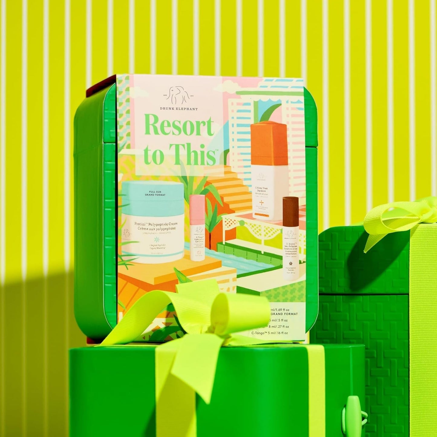 Drunk Elephant Resort to This Day Kit — Protini Cream, C-Firma, D-Bronzi, C-Tango