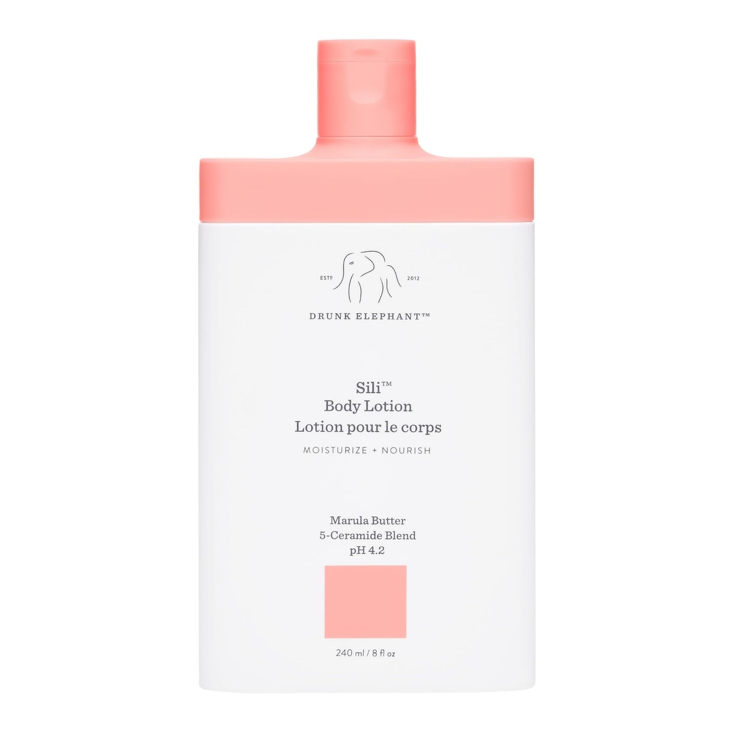 Drunk Elephant Sili Body Lotion – Lightweight Daily Hydration, 240 ml