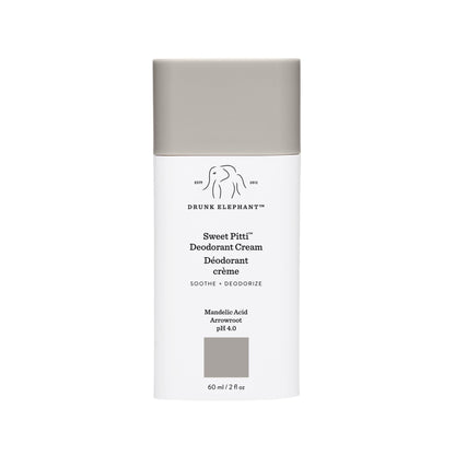 Drunk Elephant Sweet Pitti Deodorant Cream — Baking Soda & Aluminum-Free Underarm Care (60 ml)